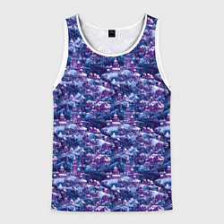 Майка-безрукавка мужская Готическая ночь на Рождество, цвет: 3D-белый