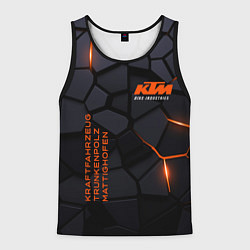 Мужская майка без рукавов KTM - плиты с эффектом свечения