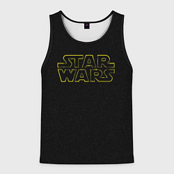 Майка-безрукавка мужская Logo - Star Wars, цвет: 3D-черный