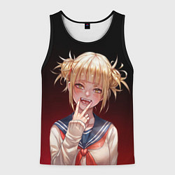 Майка-безрукавка мужская Himiko Toga league of villains, цвет: 3D-черный