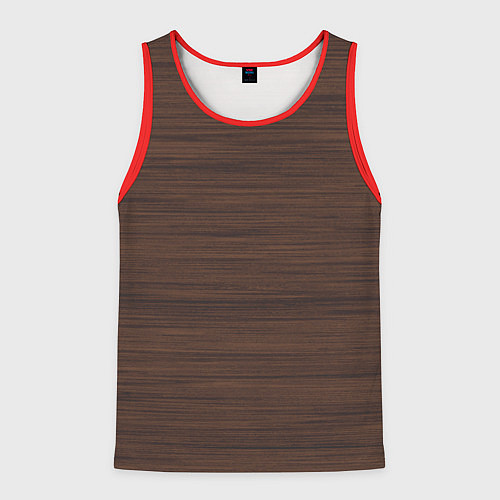 Мужская майка без рукавов Палисандр / 3D-Красный – фото 1