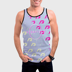 Майка-безрукавка мужская Starfield x nfs, цвет: 3D-черный — фото 2