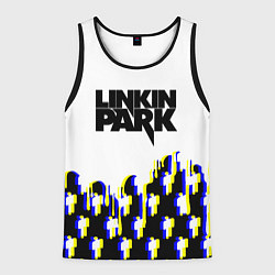Майка-безрукавка мужская Linkin park human, цвет: 3D-черный