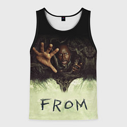Майка-безрукавка мужская Извне сериал ужастик, цвет: 3D-черный