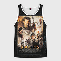 Майка-безрукавка мужская The lord of the rings - the return of the king, цвет: 3D-белый