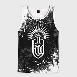 Майка-безрукавка мужская Kingdom come 2 - белые брызги, цвет: 3D-белый