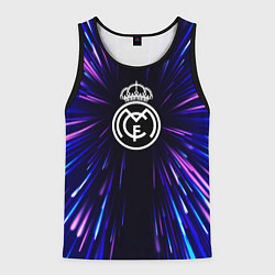 Майка-безрукавка мужская Real Madrid neon energy, цвет: 3D-черный