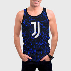 Майка-безрукавка мужская Juventus blue energy, цвет: 3D-черный — фото 2