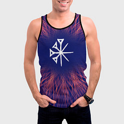 Майка-безрукавка мужская Nightwish red energy, цвет: 3D-черный — фото 2