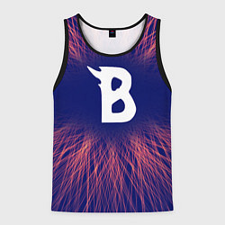 Майка-безрукавка мужская Beastars red energy, цвет: 3D-черный