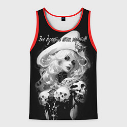 Майка-безрукавка мужская Все дуреют с этих пиратов, цвет: 3D-красный