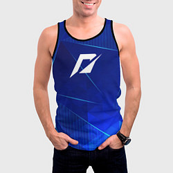 Майка-безрукавка мужская Need for Speed blue poly, цвет: 3D-черный — фото 2