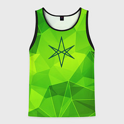 Майка-безрукавка мужская Bring Me the Horizon green poly, цвет: 3D-черный