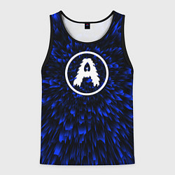 Майка-безрукавка мужская Aerosmith blue energy, цвет: 3D-черный