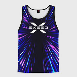 Майка-безрукавка мужская Exeed neon energy, цвет: 3D-черный