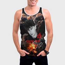 Майка-безрукавка мужская Юрий Клинских Сектор газа, цвет: 3D-белый — фото 2