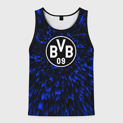 Майка-безрукавка мужская Borussia blue energy, цвет: 3D-черный