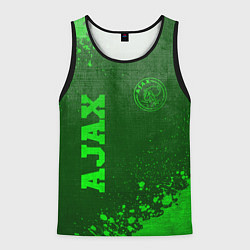 Мужская майка без рукавов Ajax - green gradient вертикально