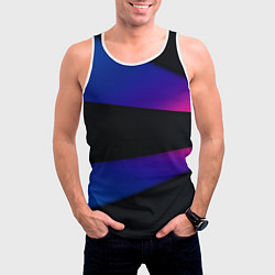 Майка-безрукавка мужская Multicoloured, цвет: 3D-белый — фото 2