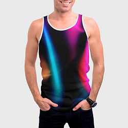 Майка-безрукавка мужская Multicoloured, цвет: 3D-белый — фото 2