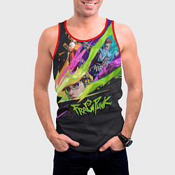 Майка-безрукавка мужская Fragpunk, цвет: 3D-красный — фото 2