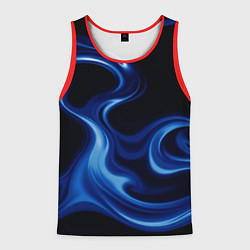 Мужская майка без рукавов Color blue smoke