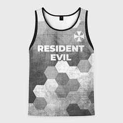 Майка-безрукавка мужская Resident Evil - grey gradient посередине, цвет: 3D-черный