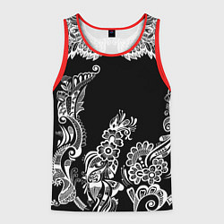 Майка-безрукавка мужская Wings tattoo, цвет: 3D-красный