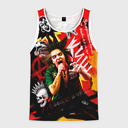 Майка-безрукавка мужская Король и Шут - Я верю в чудо, цвет: 3D-белый