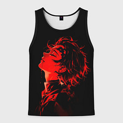 Майка-безрукавка мужская Клинок, рассекающий демонов Танддиро, цвет: 3D-черный