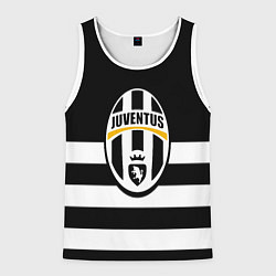 Майка-безрукавка мужская Juventus линии, цвет: 3D-белый