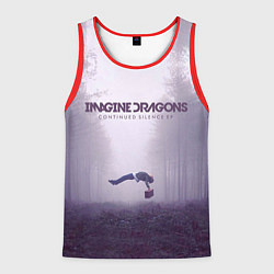 Майка-безрукавка мужская Imagine Dragons: Silence, цвет: 3D-красный