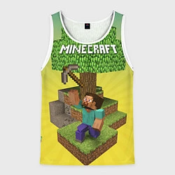 Мужская майка без рукавов Minecraft Tree