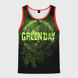 Майка-безрукавка мужская Green Day: Acid Voltage, цвет: 3D-красный