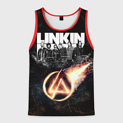 Майка-безрукавка мужская Linkin Park: Comet, цвет: 3D-красный