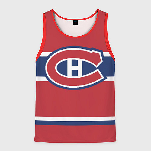 Мужская майка без рукавов Montreal Canadiens / 3D-Красный – фото 1
