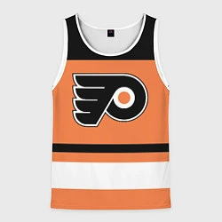 Майка-безрукавка мужская Philadelphia Flyers, цвет: 3D-белый