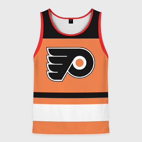 Мужская майка без рукавов Philadelphia Flyers / 3D-Красный – фото 1