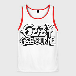 Майка-безрукавка мужская Ozzy Osbourne, цвет: 3D-красный