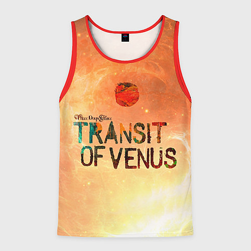 Мужская майка без рукавов TDG: Transin of Venus / 3D-Красный – фото 1