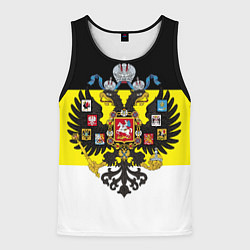 Майка-безрукавка мужская Имперский Флаг, цвет: 3D-черный