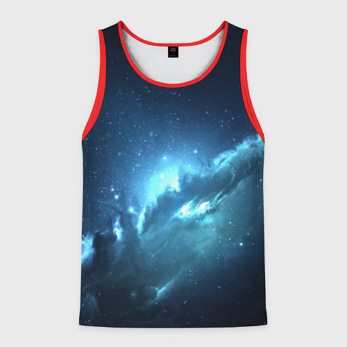 Мужская майка без рукавов Atlantis Nebula / 3D-Красный – фото 1