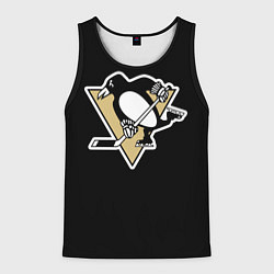 Майка-безрукавка мужская Pittsburgh Penguins: Crosby, цвет: 3D-черный