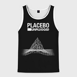 Майка-безрукавка мужская Placebo: Unplugged, цвет: 3D-белый