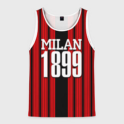 Майка-безрукавка мужская Milan 1899, цвет: 3D-белый