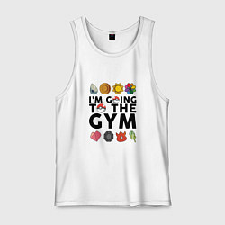 Мужская майка Pokemon Im going to the gym (black)