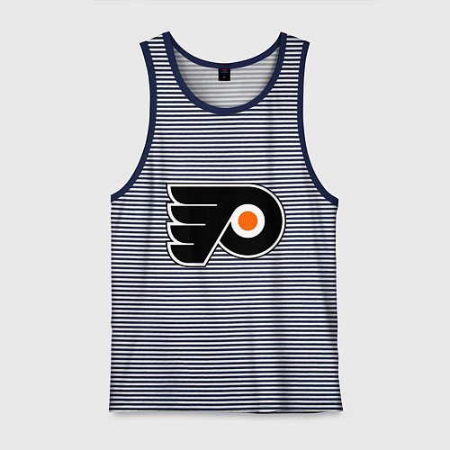 Мужская майка Philadelphia Flyers / Синяя тельняшка – фото 1