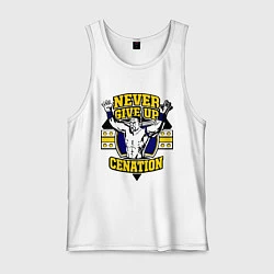 Мужская майка Never Give Up: Cenation