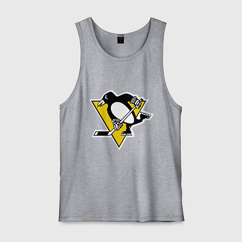 Мужская майка Pittsburgh Penguins / Меланж – фото 1