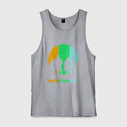 Майка мужская хлопок Imagine Dragons: Evolve, цвет: меланж